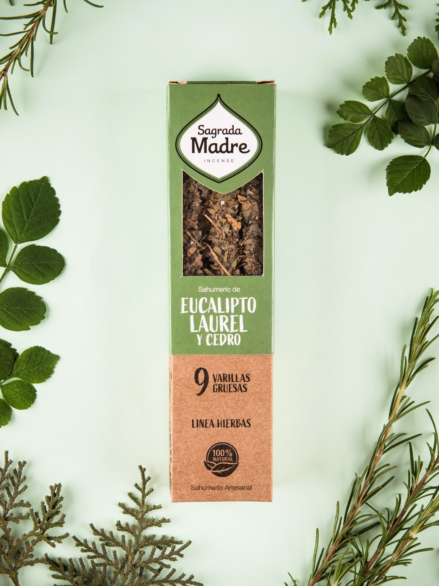 Incienso de Eucalipto, Laurel y Cedro