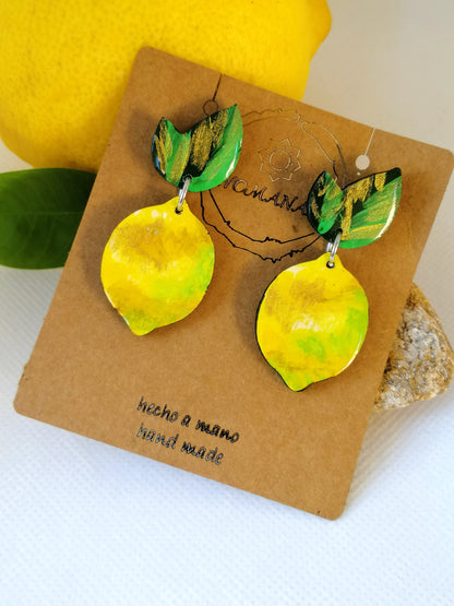 Pendientes Limones Huertanos